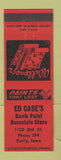 Matchbook Cover - Ed Case's Davis Paint Store Perry IA