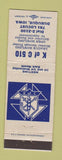 Matchbook Cover - Knights of Columbus Dubuque IA bowling