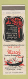 Matchbook Cover - Margo's Italian Restaurant Dubuque IA