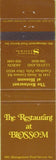 Matchbook Cover - Restaurant At Blossom Cuyahoga Falls OH