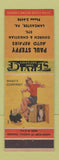 Matchbook Cover - Paul Steffy Auto Repair Lancaster PA WEAR pinup