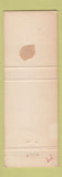 Matchbook Cover - Central Cafe Pottstown PA Pete Fedick WEAR pinup