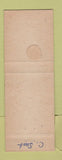 Matchbook Cover - Geo Gonyo's Service oil gas Muskegon MI WEAR pinup