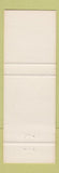Matchbook Cover - Hotel Frontenac St Adrien QC pinup
