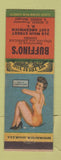 Matchbook Cover - Buffino's Italian Restaurant East Greenwich RI WEAR pinup