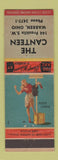 Matchbook Cover - The Canteen Warren OH WORN pinup