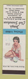 Matchbook Cover - Tony's Club Grandean Brooklyn NY pinup