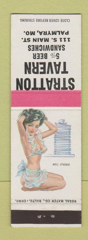 Matchbook Cover - Stratton Tavern Palmyra MO pinup