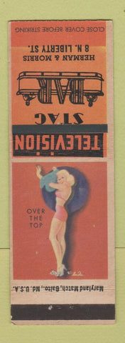 Matchbook Cover - Stag Bar Pittsburgh? PA pinup