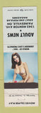 Matchbook Cover - Adult News Porn Painesville OH pinup