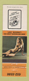 Matchbook Cover - Street and Strip Auto Parts Racing London ON pinup