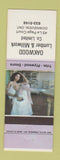 Matchbook Cover - Oakwood Lumber Millwork Downsview ON pinup