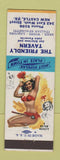 Matchbook Cover - Friendly Tavern New Castle PA WEAR pinup