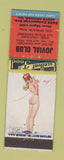 Matchbook Cover - Jovial Club South Chicago IL WEAR pinup