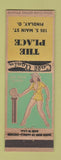 Matchbook Cover - The Place Findlay OH pinup