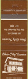 Matchbook Cover - Ohio City Tavern OH