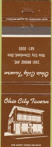 Matchbook Cover - Ohio City Tavern OH