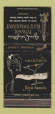 Matchbook Cover - Jim Creighton's Tower Restaurant Chicago IL WEAR 30 Strike