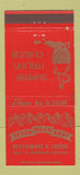 Matchbook Cover - Seven Hills East Restaurant Italian Chicago IL 30 Strike