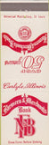 Matchbook Cover - Farmer's  and  Merchant's Bank