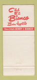 Matchbook Cover - Club El Bianco Chicago IL 30 Strike