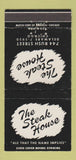 Matchbook Cover - The Steak House Chicago IL 30 Strike
