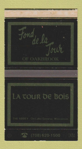 Matchbox - Fond De la Tour Oakbrook IL Lake Geneva WI