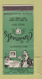 Matchbook Cover - Cavanagh's Restaurant New York City WEAR 30 Stick