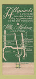 Matchbook Cover - Algauer's Restaurant Chicago IL 30 Strike