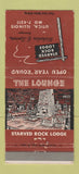 Matchbook Cover - Starved Rock Lodge Utica IL WEAR 30 Strike