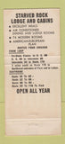 Matchbook Cover - Starved Rock Lodge Utica IL WEAR 30 Strike