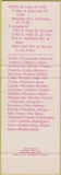 Matchbook Cover - 70s Waterbed Store Ad Water Beds  and  Stuff