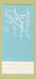 Matchbook Cover - Fountain Blue Restaurant Des Plaines IL 30 Strike
