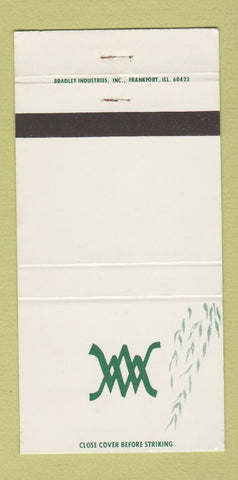 Matchbook Cover - Nielsen's Willoway Manor Naperville IL 30 Strike