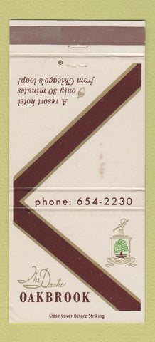 Matchbook Cover - Drake Hotel Oakbrook IL WEAR 30 Strike