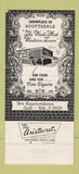 Matchbook Cover - Lulu Belle Restaurant Scottsdale AZ 30 Strike