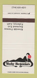Matchbook Cover - Ruby Begonia's Fullerton CA girlie 30 Strike