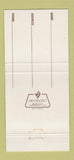Matchbook Cover - Club Madame Washington DC girlie 30 Strike