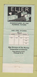 Matchbook Cover - Eljer Plumbing Fixtures girlie WEAR 30 Strike