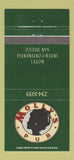 Matchbook Cover - Molly's Pub Hotel Inter Continental San Diego CA 30 Strike