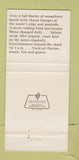 Matchbook Cover - Versailles Hotel Miami Beach FL 30 Strike