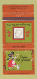 Matchbook Cover - L'Auberge Chez Francois Great Falls VA WEAR 30 Strike