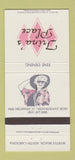 Matchbook Cover - Trina's Place Myrtle Beach SC girlie 30 Strike
