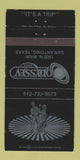 Matchbook Cover - Odyssey Disco San Antonio TX WEAR 30 Strike