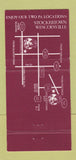 Matchbook Cover - Widow Brown's Inn Stockertown PA Wescoesville 30 Strike