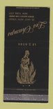 Matchbook Cover - Les Champs New York City girlie 30 Strike