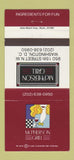 Matchbook Cover - McPherson Grill Washington DC girlie 30 Strike
