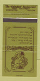 Matchbook Cover - Grinder Restaurant Edmonton AB girlie 30 Strike
