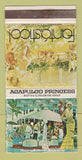 Matchbook Cover - Acapulco Princess Hotel Mexico girlie 30 Strike