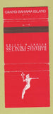 Matchbook Cover - Bahamas Princess Resort Casino girlie WEAR 30 Strike